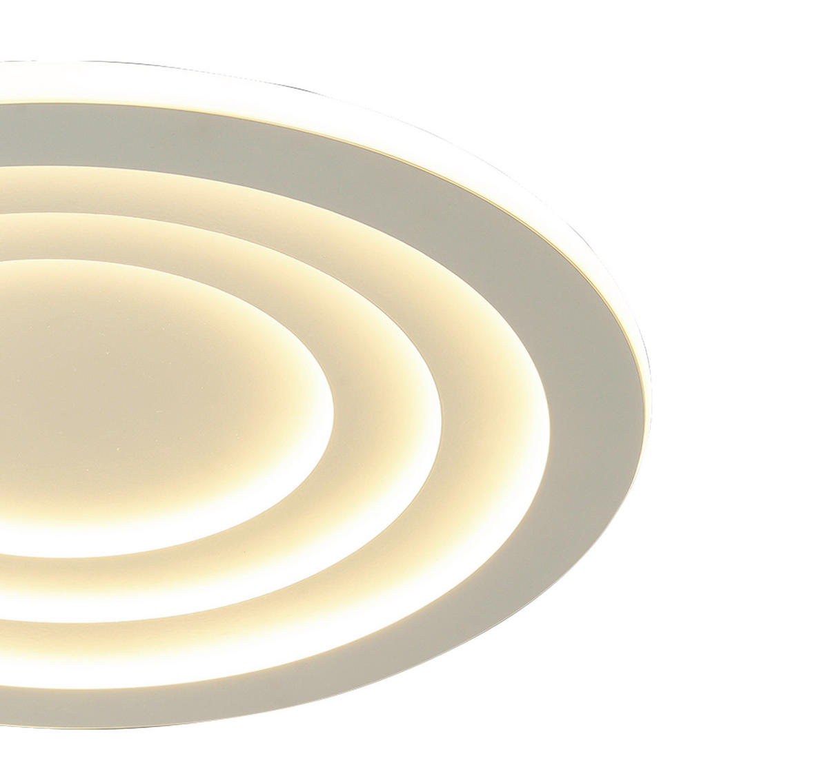 LED-DECKENLEUCHTE Alune 6.5/50/50 cm  - Weiß, Design, Kunststoff (6.5/50/50cm)