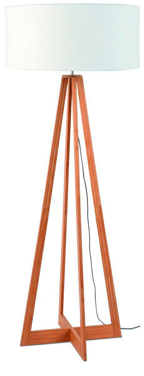 GOLVLAMPA GOOD&MOJO  60/158 cm    - vit/naturfärgad, Trend (60/158cm) - Good & Mojo