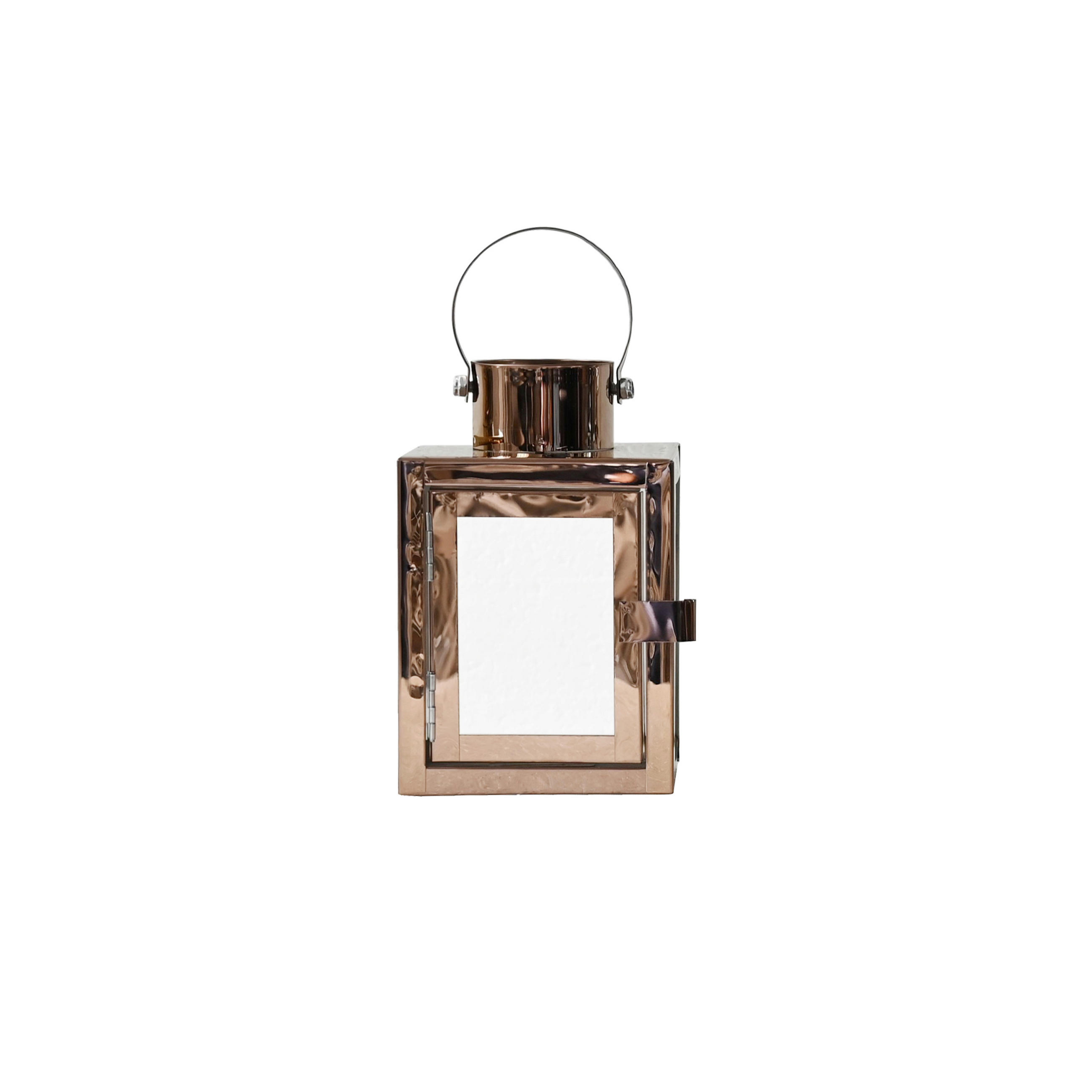 LYKTA - kopparfärgad, Basics, metall/glas (10/15/10cm) - Ambia Home