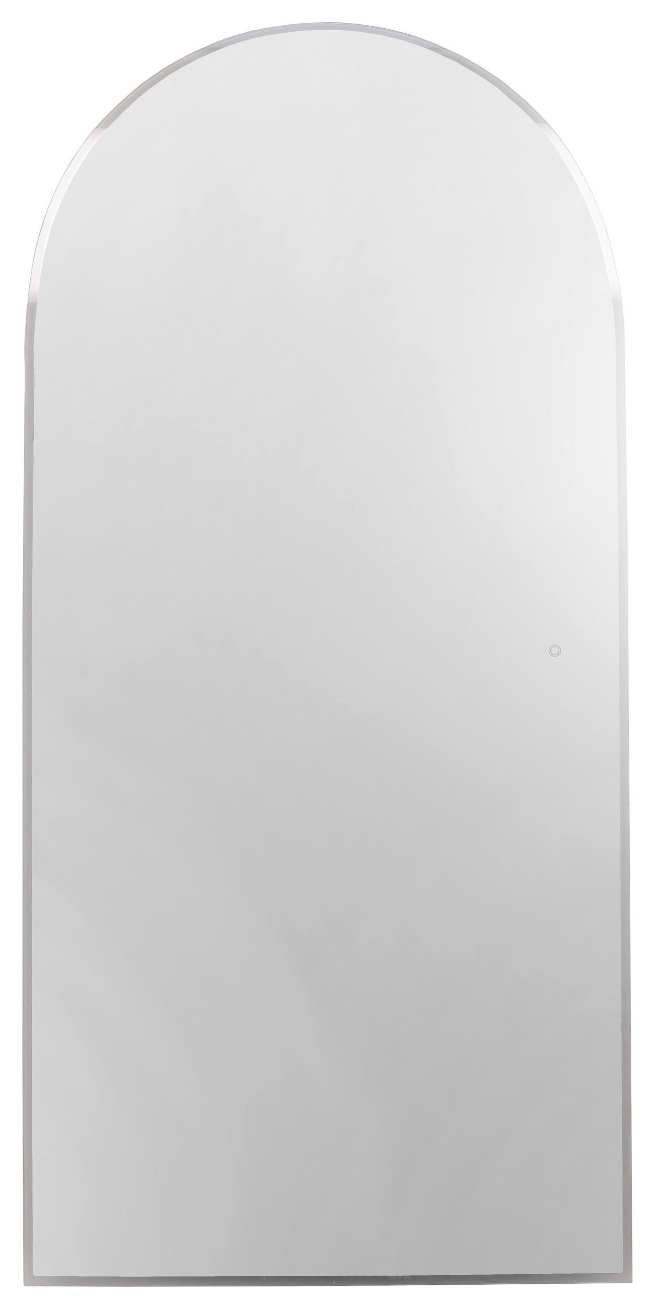 LEUCHTSPIEGEL 100/210/3,8 cm  - Schwarz, Basics, Glas/Metall (100/210/3,8cm)