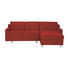 WOHNLANDSCHAFT in Textil Rot - Rot/Alufarben, KONVENTIONELL, Textil/Metall (236/158cm) - Sedda WOHNLANDSCHAFT in Textil Rot - Rot/Alufarben, KONVENTIONELL, Textil/Metall (236/158cm) - Sedda