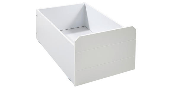 BETTSCHUBKASTEN 58/40/90 cm Weiß  - Weiß, Design, Holzwerkstoff/Kunststoff (58/40/90cm) - Xora