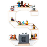 KINDERREGAL  - Weiss, Modern, Holzwerkstoff (40/54/19cm) - MID.YOU