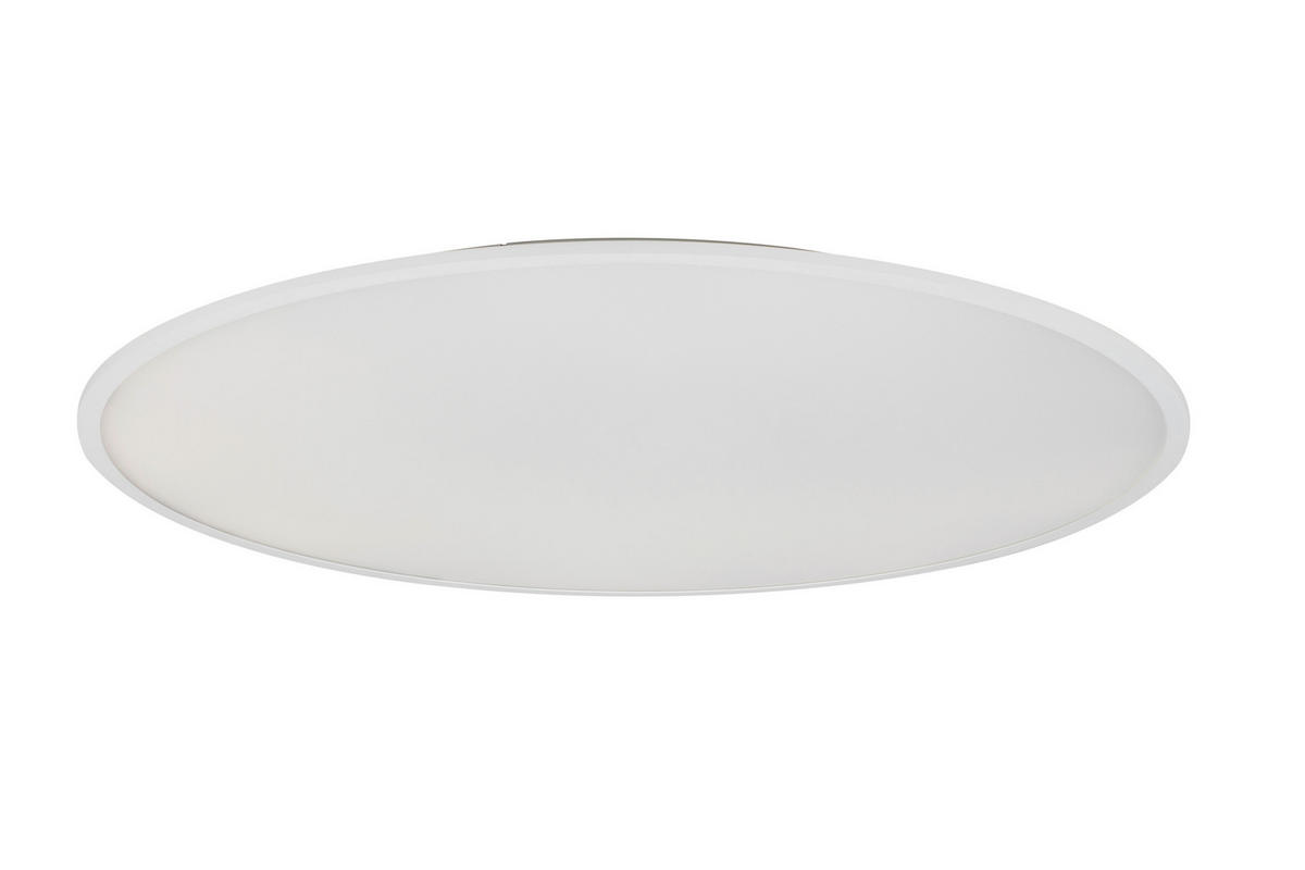 LED-DECKENLEUCHTE Meissa 100/5,2 cm  - Weiß, Basics, Kunststoff/Metall (100/5,2cm) - Novel
