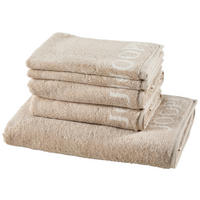 SADA RUČNÍKŮ A OSUŠEK, pískové barvy, béžová - pískové barvy/béžová, Basics, textil - Joop!