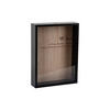 DEKODOSE Holzwerkstoff  - Schwarz, Basics, Holzwerkstoff (30/40/8cm) - Present Time