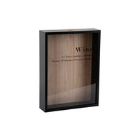DEKODOSE Holzwerkstoff  - Schwarz, Basics, Holzwerkstoff (30/40/8cm) - Present Time