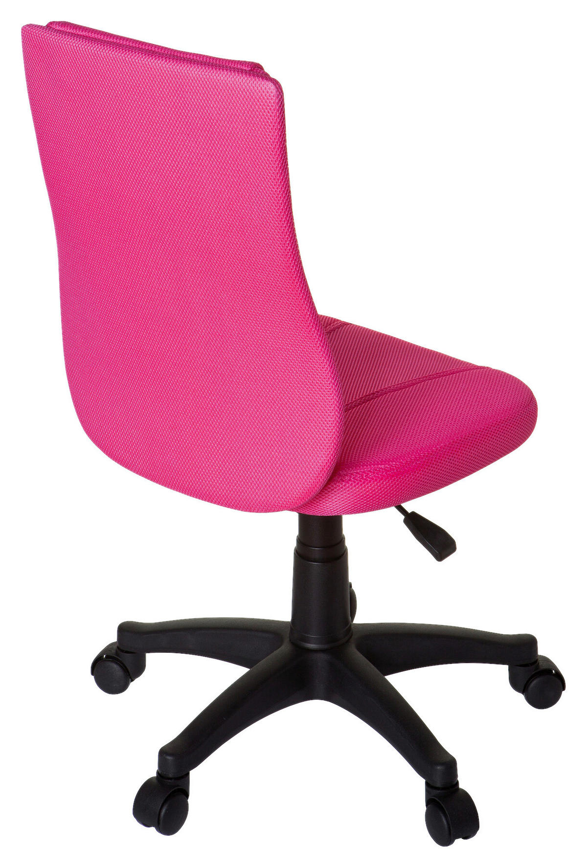 OTOČNÁ ŽIDLE PRO MLÁDEŽ, pink - pink, Basics, plast (46/84-94/40cm) - MID.YOU
