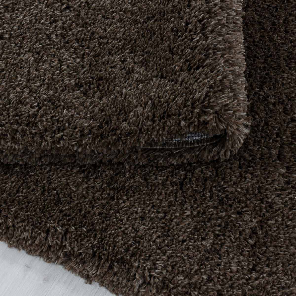 KOBEREC S VYSOKÝM VLASEM, 140/200 cm, hnědá - hnědá, Basics, textil (140/200cm) - Novel
