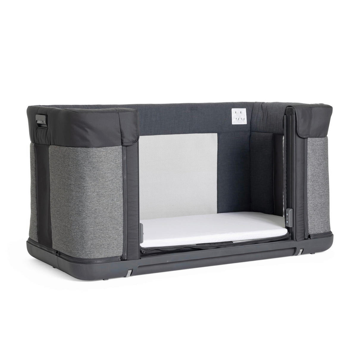 BEISTELLBETT Next2me Forever  - Dunkelgrau, Basics (121/91,1/108,2/73,8cm) - Chicco