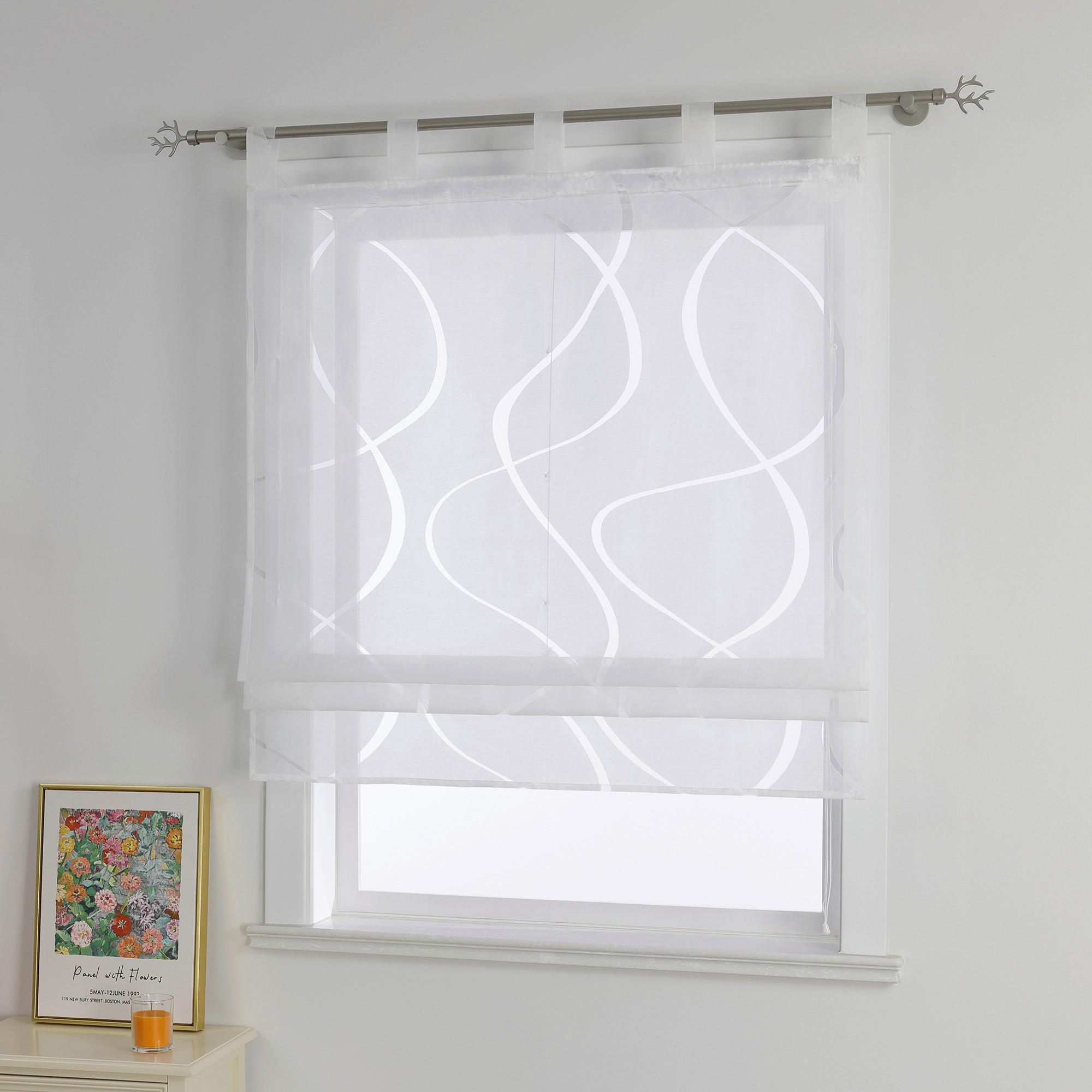 FALTROLLO  transparent  60/140 cm   - Weiß, Basics, Textil (60/140cm) - Joyswahl
