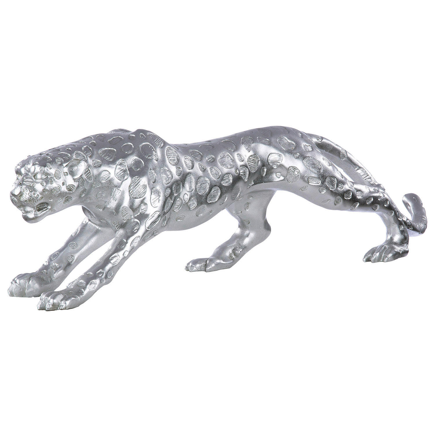 DEKOTIGER - Silberfarben, Basics, Kunststoff (80/20/15cm)