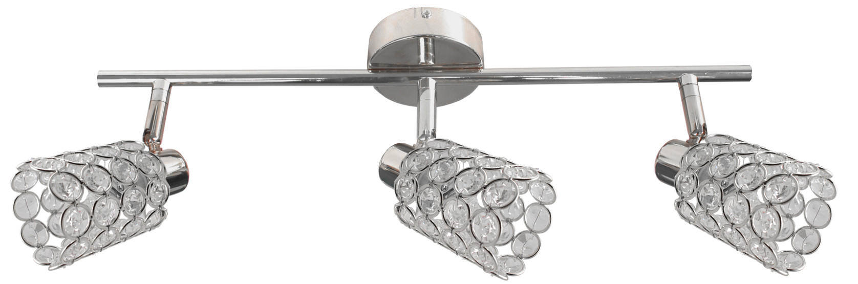 SPOTLIGHT York 55/8/17 cm   - kromfärg/transparent, Klassisk, metall/glas (55/8/17cm)