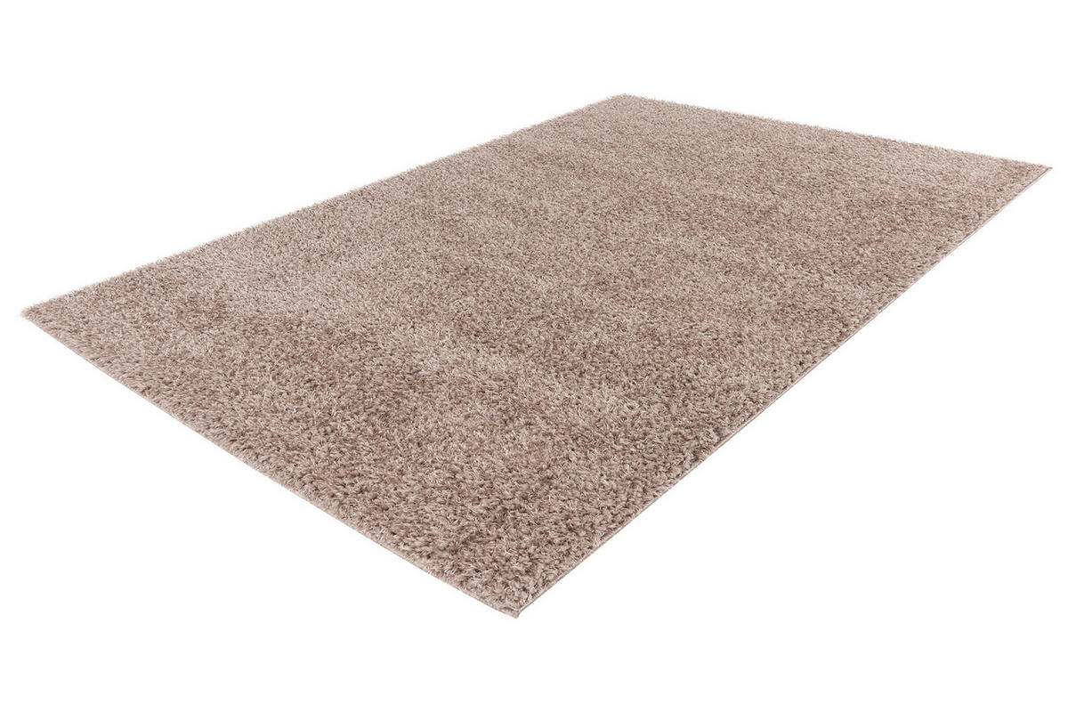 HOCHFLORTEPPICH 200/290 cm My Emilia  - Taupe, Konventionell, Textil (200/290cm) - Novel
