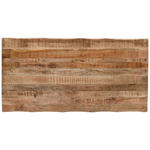 TISCHPLATTE Mangoholz Naturfarben  - Naturfarben, Design, Holz (180/90/5,5cm) - Landscape