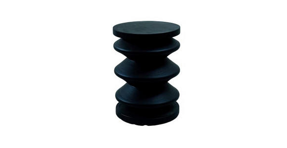 BEISTELLTISCH in Holz 30/30/45 cm  - Schwarz, Trend, Holz (30/30/45cm) - Ambia Home