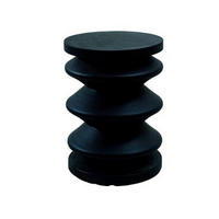 BEISTELLTISCH in Holz 30/30/45 cm  - Schwarz, Trend, Holz (30/30/45cm) - Ambia Home