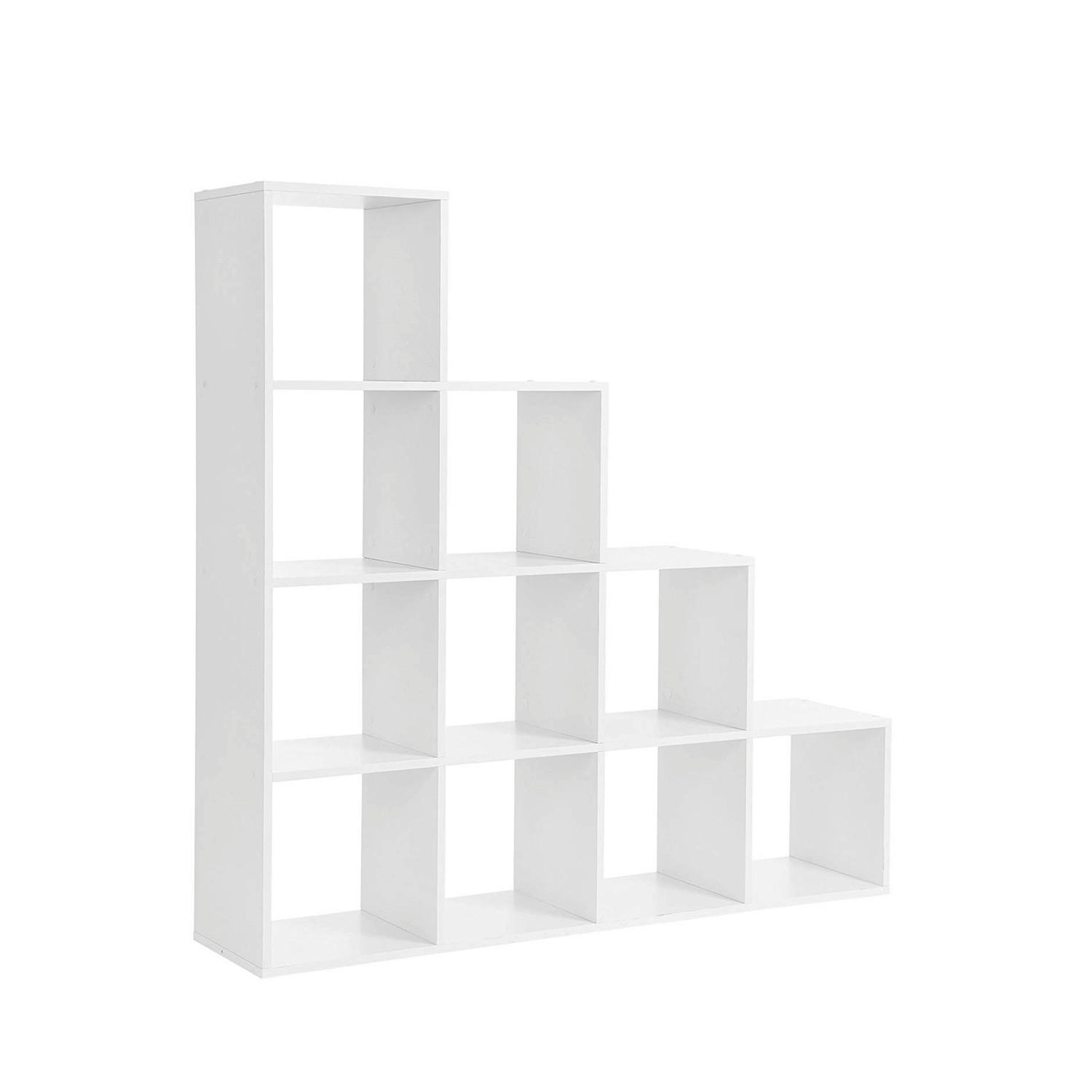 DĚLICÍ STĚNA, bílá, 129,5/129,5/29 cm - bílá, Basics, kompozitní dřevo (129,5/129,5/29cm) - Boxxx