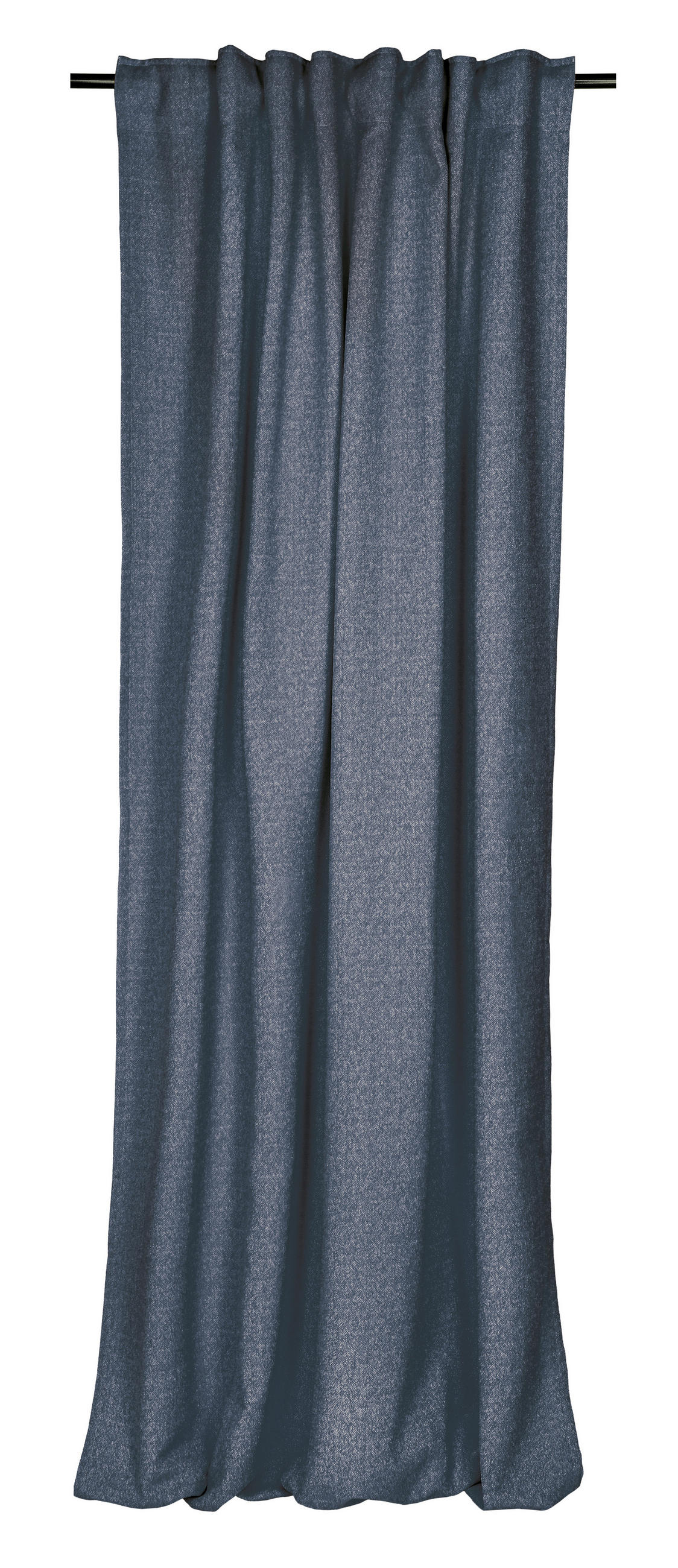 FERTIGVORHANG  blickdicht  130/250 cm   - Blau/Dunkelblau, Basics, Textil (130/250cm) - Esprit