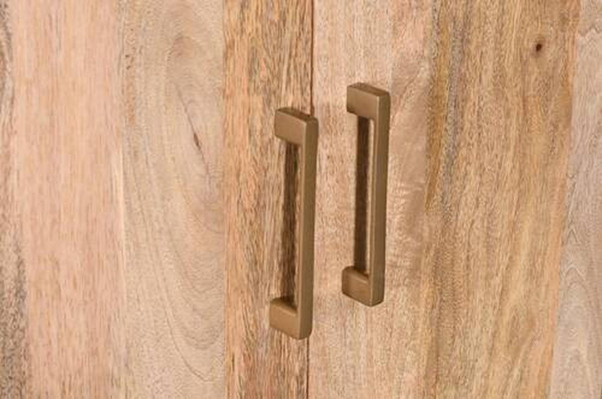 ȘIFONIER culoare natur  - culoare natur, Natur, metal/lemn (75/192/45cm) - MID.YOU