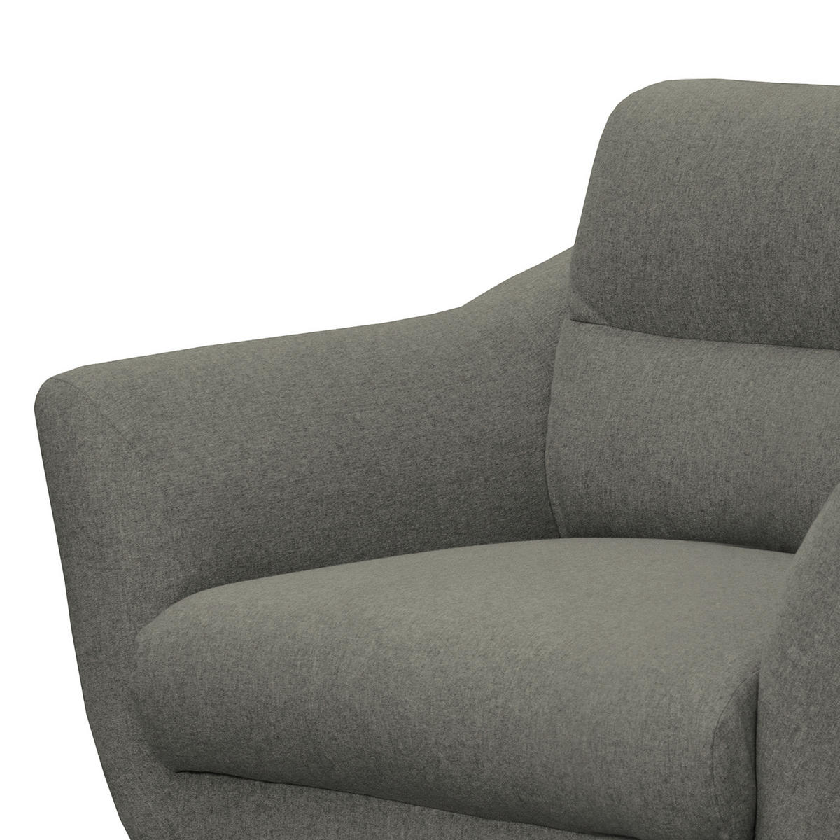 SESSEL in Webstoff Braun  - Buchefarben/Braun, Design, Holz/Textil (92/87/88cm) - Livetastic