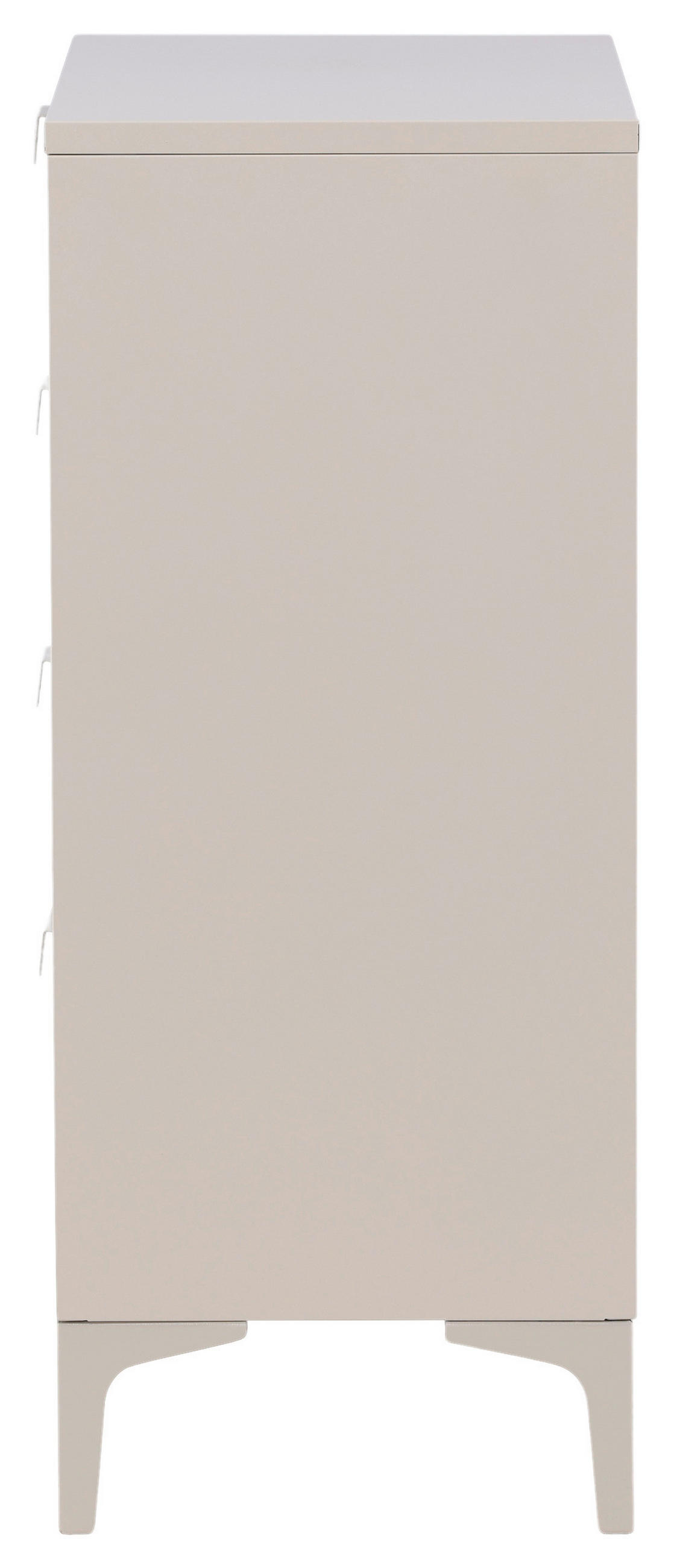 TV-BÄNK  i 78/98/40 cm  - beige, Design, metall (78/98/40cm) - Livetastic
