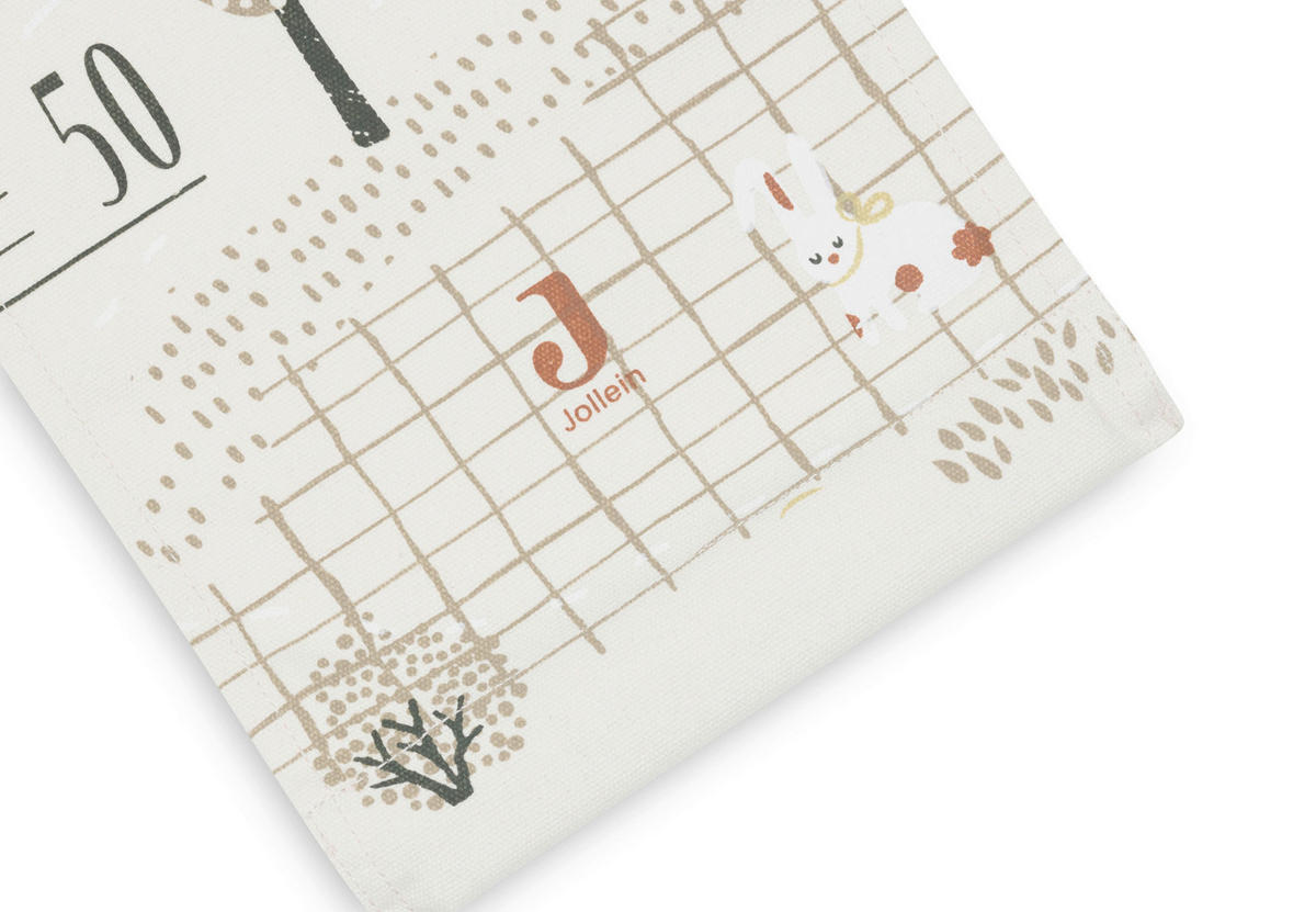 MJERNA LETVICA  Tiny Park  - višebojno, Basics, tekstil (120/20/1cm) - JOLLEIN