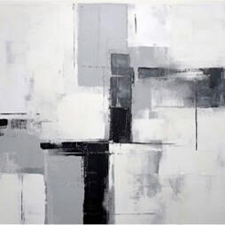 METALLBILD Abstraktes  - Multicolor, Basics, Metall (30/30/2cm) - Euroart