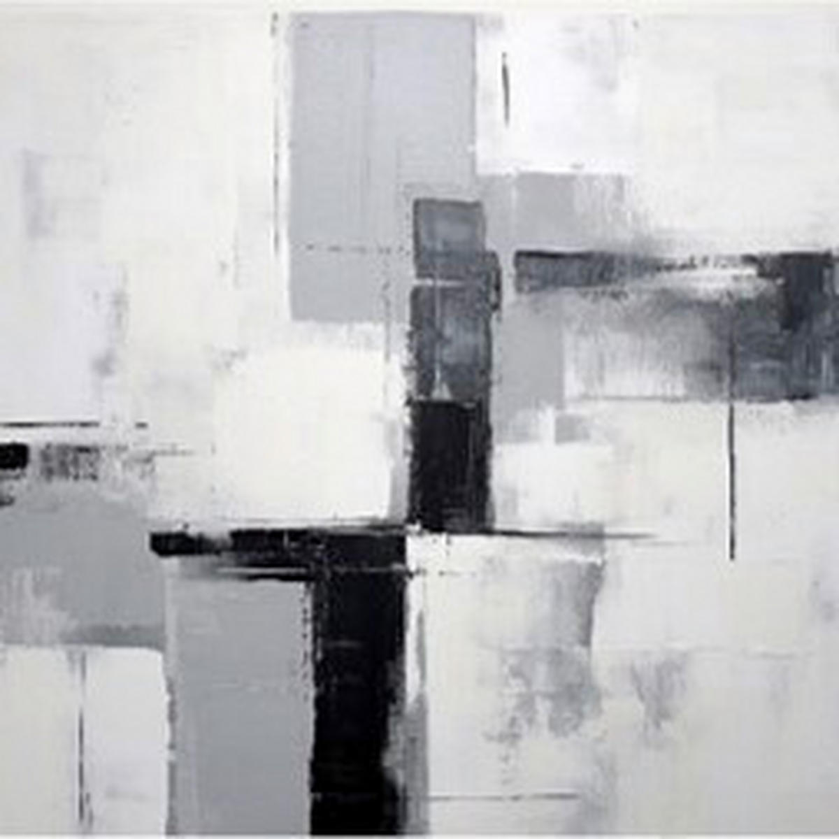 OBRAZ NA KOVU, abstraktní, 30/30/2 cm - Basics, kov (30/30/2cm)