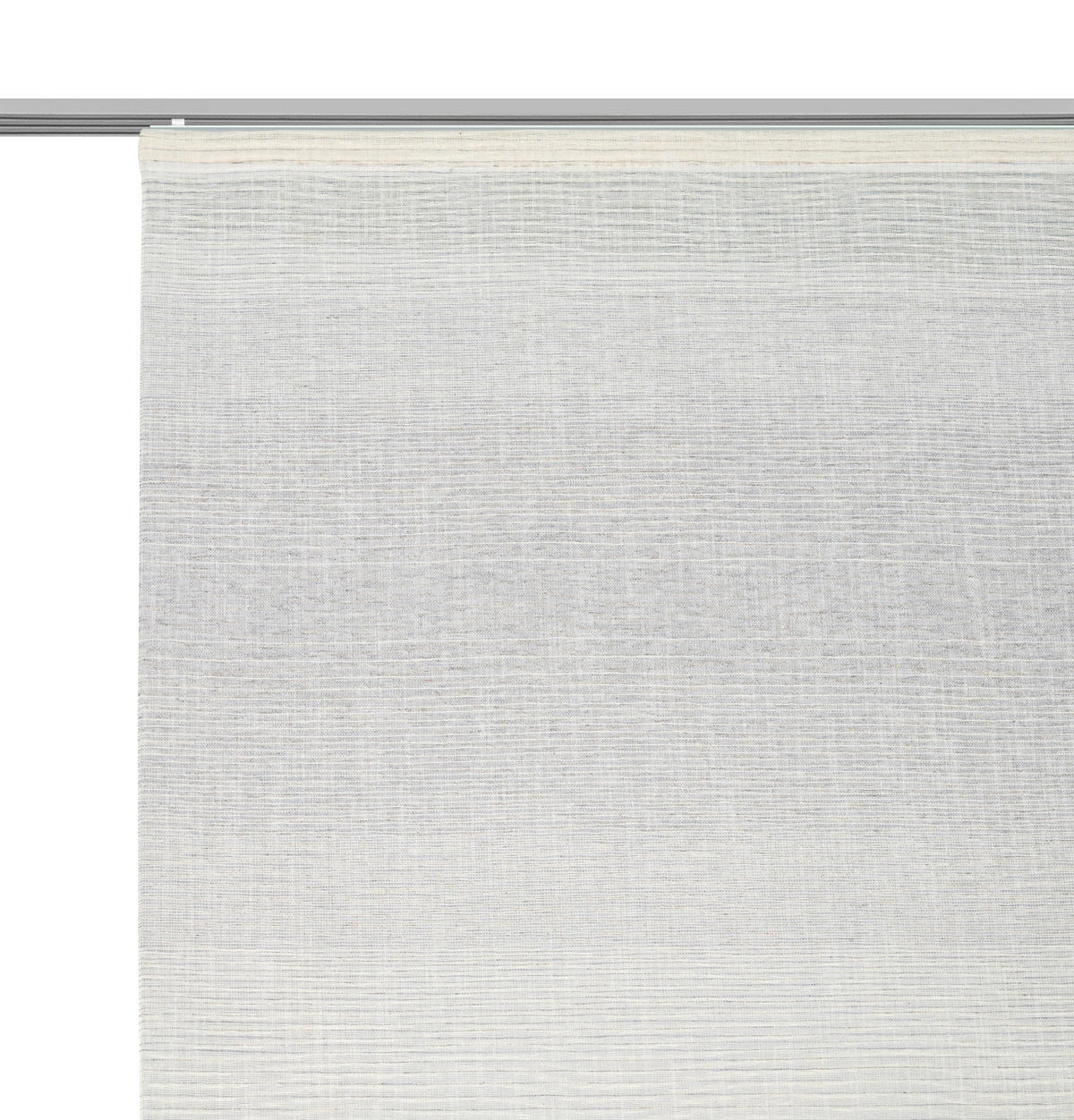 FLÄCHENVORHANG in Silberfarben halbtransparent  - Silberfarben, Design, Textil (60/255cm) - Novel
