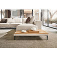 ECKSOFA in Leinwand Naturfarben  318/271 cm  - Schwarz/Naturfarben, Design, Textil/Metall (318/271cm) - Emilio Belluti