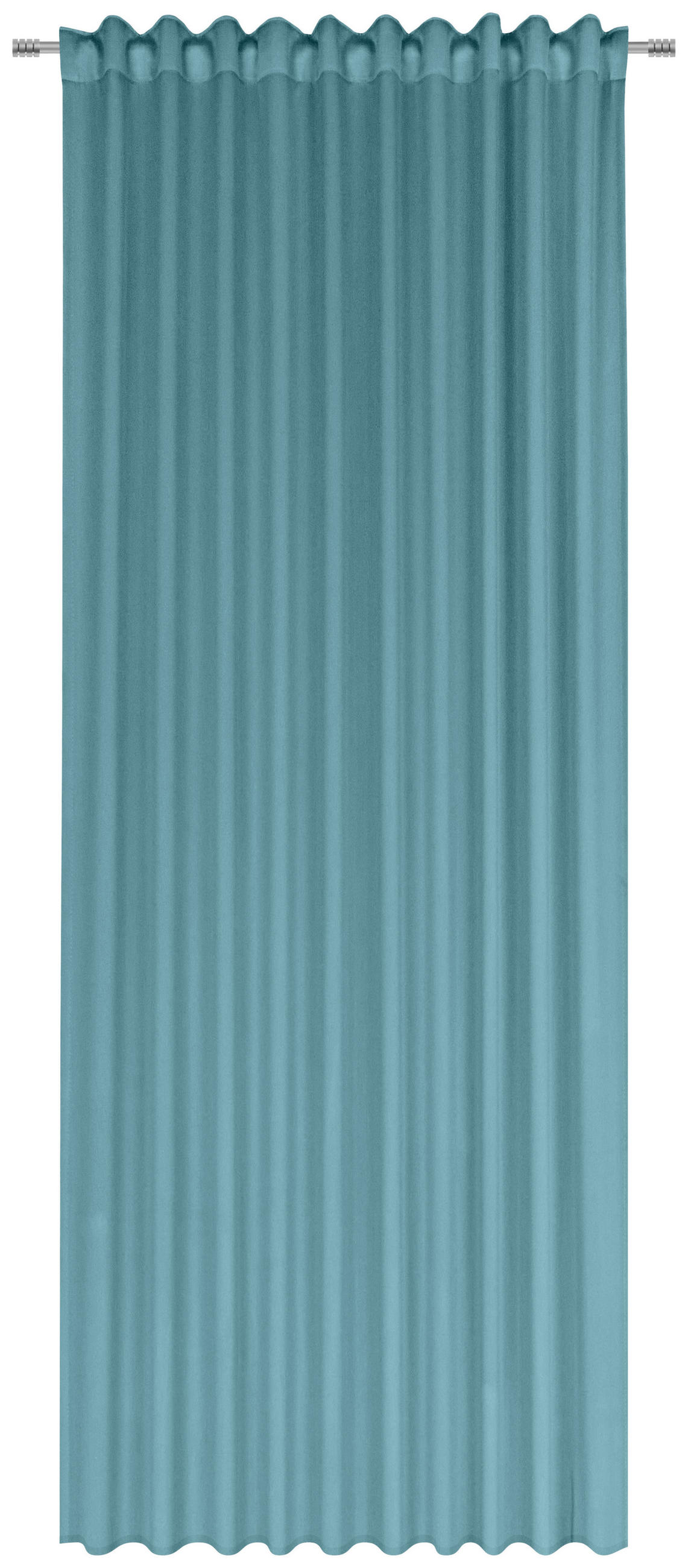 FERTIGVORHANG Verdunkelung  - Türkis, Basics, Textil (135/245cm) - Boxxx