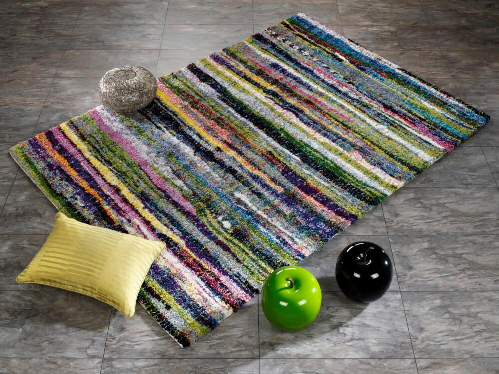 WEBTEPPICH 65/130 cm Sixteen LR Multicolor  - Multicolor, Basics, Textil (65/130cm) - Novel