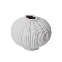 VASE 15 cm  - Weiß, Basics, Keramik (16,5/15/16,5cm) - Ambia Home
