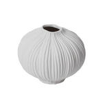 VASE 15 cm  - Weiß, Basics, Keramik (16,5/15/16,5cm) - Ambia Home