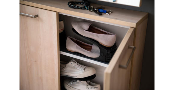 GARDEROBE 3-teilig in 150/200/17 cm - Ahornfarben, KONVENTIONELL, Holzwerkstoff (150/200/17cm) - Moderano