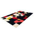 FLACHWEBETEPPICH 170/240 cm Multicolor, Schwarz  - Multicolor/Schwarz, Basics, Textil (170/240cm) - Novel