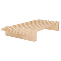 FUTONBETT 98/195 cm  in Buchefarben  - Buchefarben, Design, Holz (98/195cm) - Tojo
