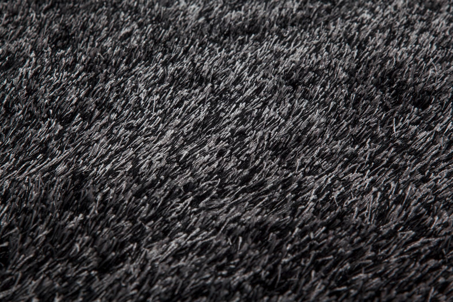 Thumbnail - Kayoom Hochflorteppich Diamond 725 Anthrazit, Anthrazit, Textil, Uni, rund, pflegeleicht, Teppiche & Böden, Teppiche, Ho...