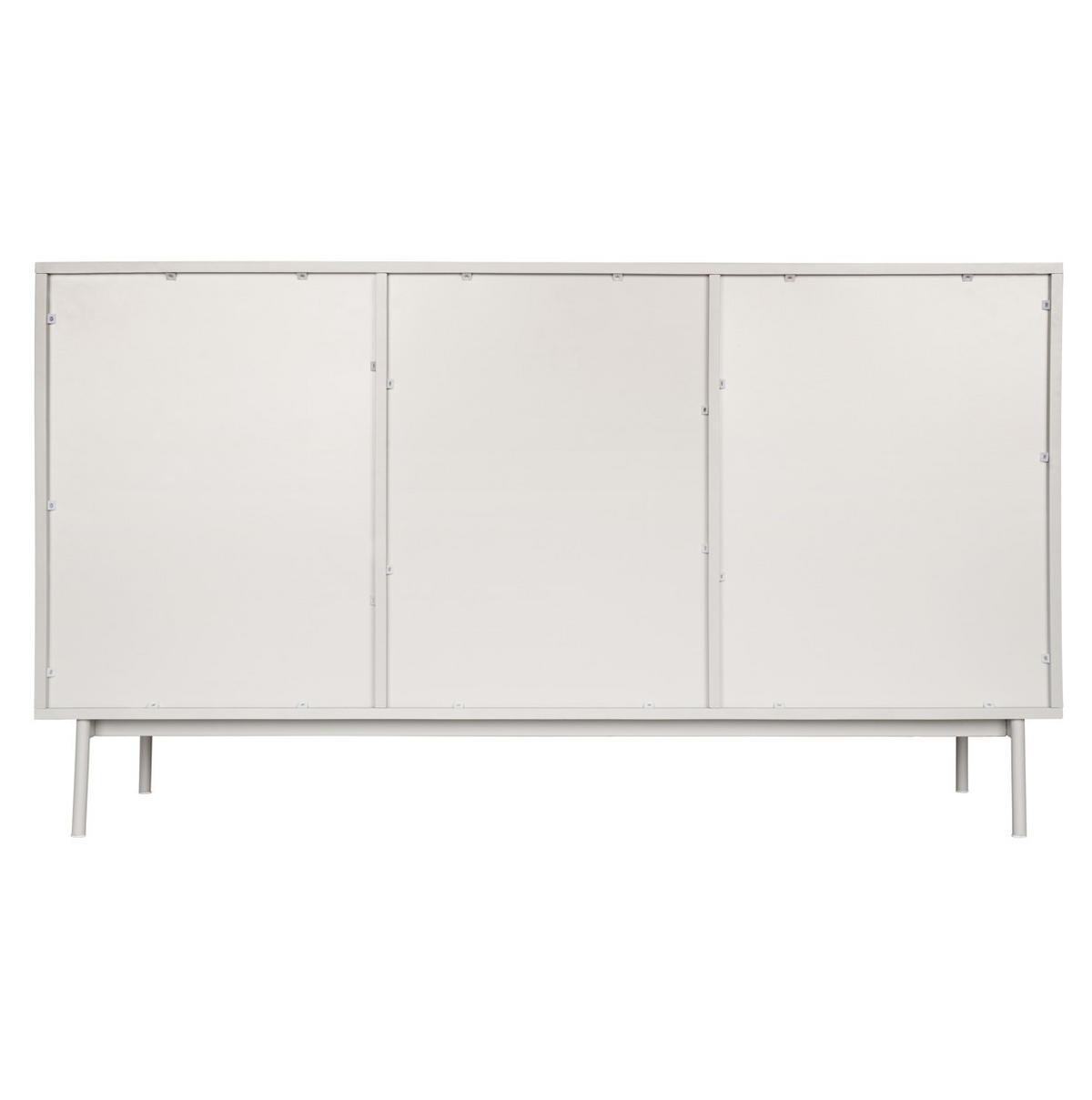 SIDEBOARD  140/80/40 cm 3 Schublade(n)  - Kaschmir, Design, Holzwerkstoff/Metall (140/80/40cm) - MID.YOU