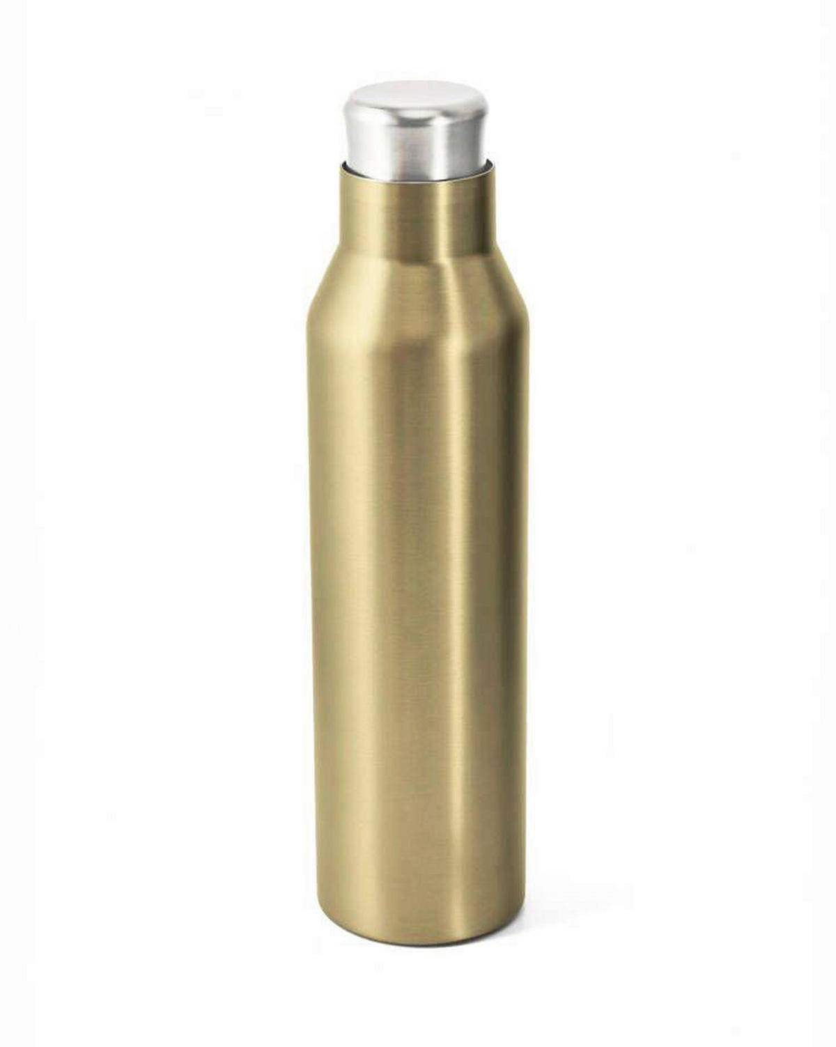 ISOLIERFLASCHE 0,5 L  - Edelstahlfarben/Goldfarben, Trend, Kunststoff/Metall (6,9/26cm) - Homeware Profession.