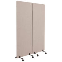 MELLANVÄGG  i metall, plast, textil  taupe  - taupe, Basics, metall/textil (60/177/35cm) - MID.YOU