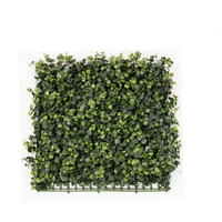 Wandverkleidung Pflanzenwand Kunststoff  - Jadegrün/Mintgrün, Trend, Kunststoff (50/50cm) - Floordirekt
