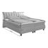 BOXSPRINGBETT 180/200 cm in Hellgrau - Hellgrau/Schwarz, Design, Holz/Textil (180/200cm) - Tom Tailor BOXSPRINGBETT 180/200 cm in Hellgrau - Hellgrau/Schwarz, Design, Holz/Textil (180/200cm) - Tom Tailor