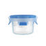 FRISCHHALTEDOSE 0,15 L - Blau/Transparent, Basics, Kunststoff (9.2/9.2/5.9cm) - EMSA