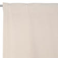 FERTIGVORHANG  black-out (lichtundurchlässig)   135/245 cm  - Creme, Basics, Textil (135/245cm) - Dieter Knoll