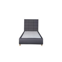 BOX KREVET 90/200 cm     antracit  - siva/antracit, Moderno, drvni materijal/drvo (90/200cm) - Ti'me
