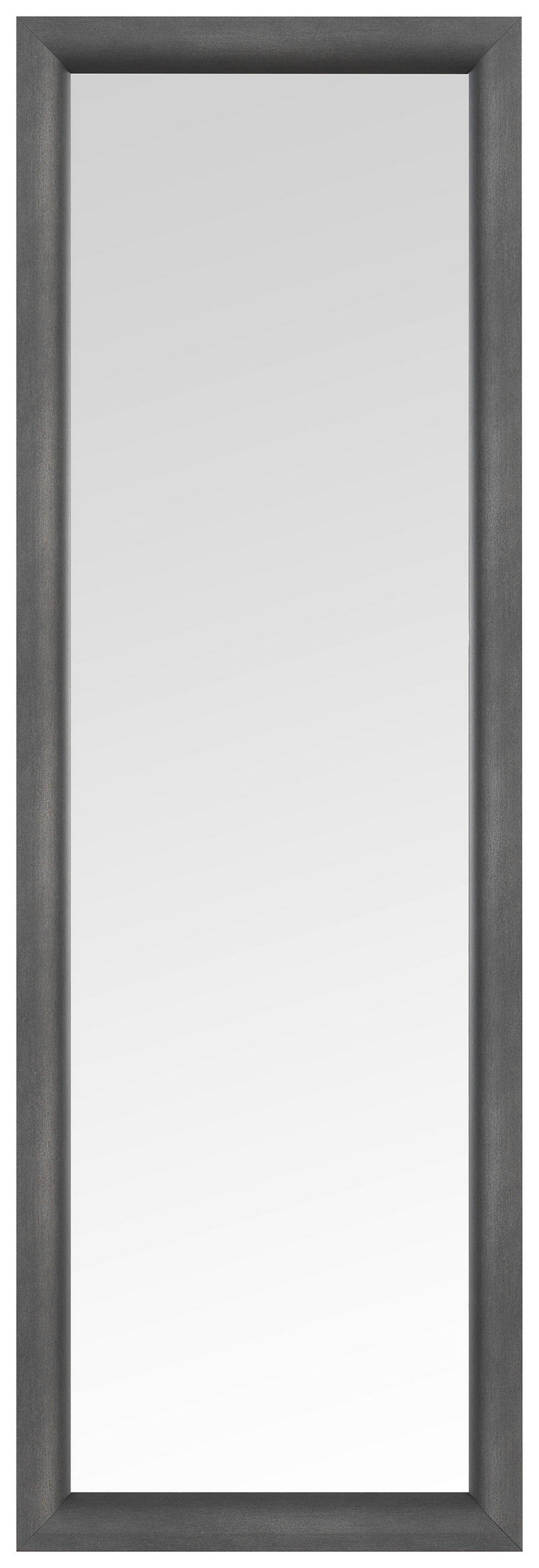 OGLEDALO, 50/150/4,2 cm steklo, leseni material  - temno siva, Design, steklo/leseni material (50/150/4,2cm) - Carryhome