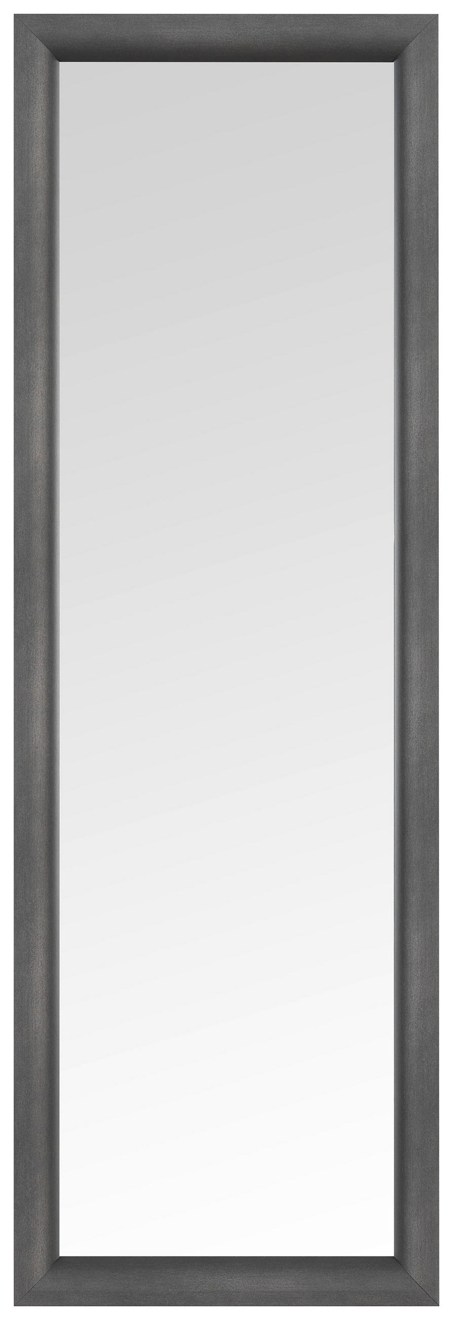 OGLEDALO, 50/150/4,2 cm steklo, leseni material  - temno siva, Design, steklo/leseni material (50/150/4,2cm) - Carryhome