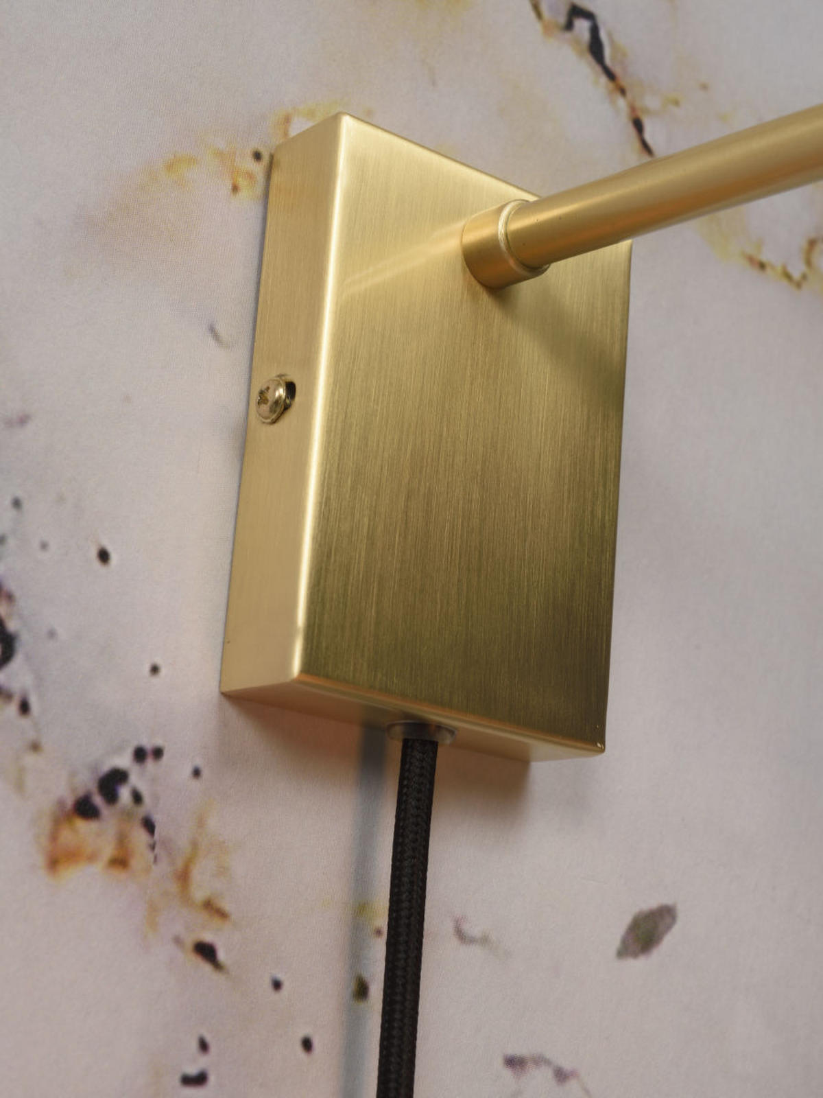 WANDLEUCHTE - Goldfarben, Design, Metall (7/14,7/20,3cm) - It's about Romi